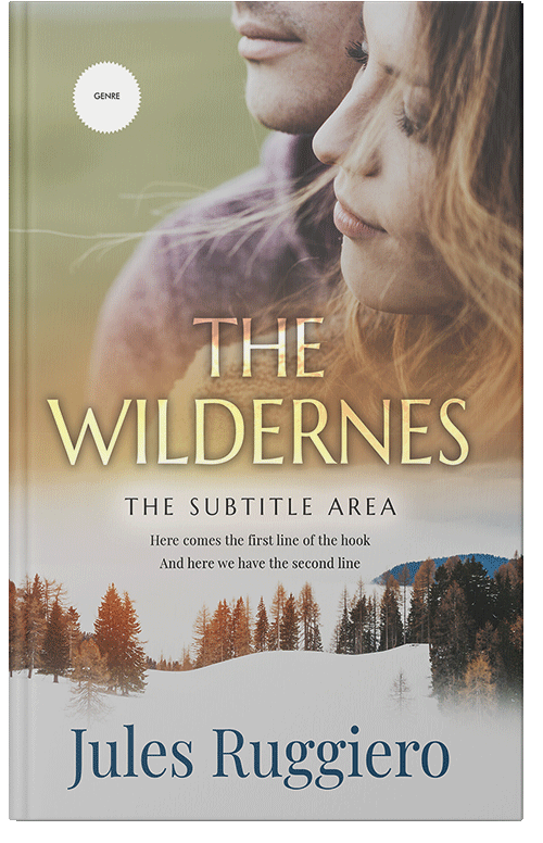 Front view of Premade Romance Book Cover - Sandrift