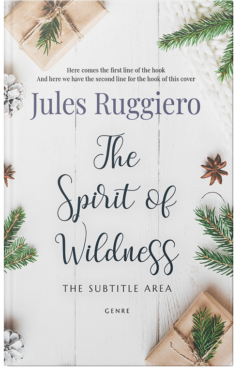 Front view of Premade Romance Book Cover - Cararra