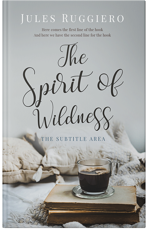 Front view of Premade Romance Book Cover - Pumice