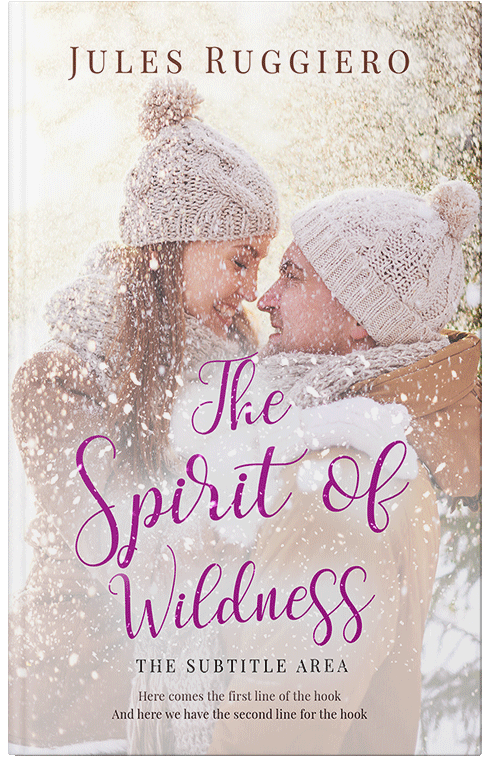 Front view of Premade Romance Book Cover - Pearl Bush