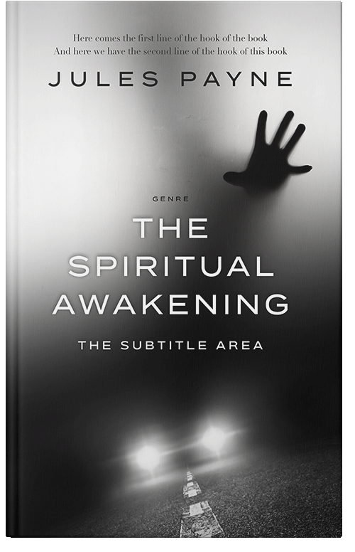 Front view of Premade Mystery & Thriller & Suspense Book Cover - Quill Gray