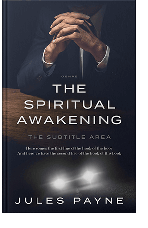 Pre Made Book Cover Steel Gray