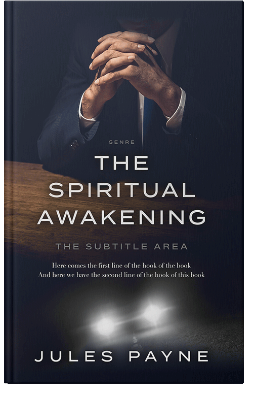 Front view of Premade Mystery & Thriller & Suspense Book Cover - Steel Gray