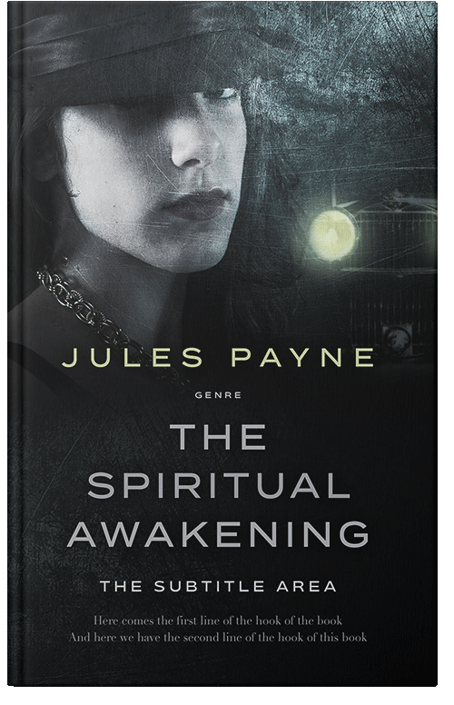 Front view of Premade Mystery & Thriller & Suspense Book Cover - Woodsmoke