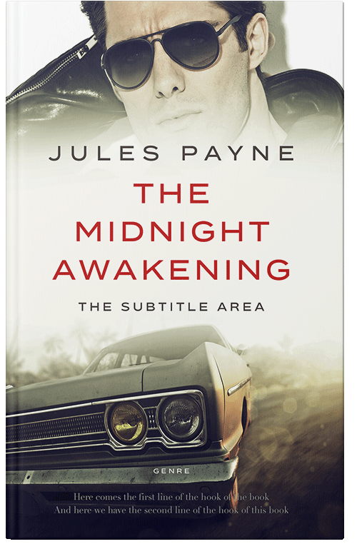 Front view of Premade Mystery & Thriller & Suspense Book Cover - Steel Gray