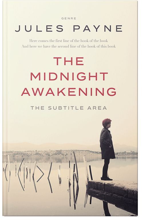 Front view of Premade Teen & Young Adult Book Cover - Quarter Spanish White