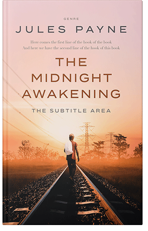 Premade Book Cover Cocoa Brown