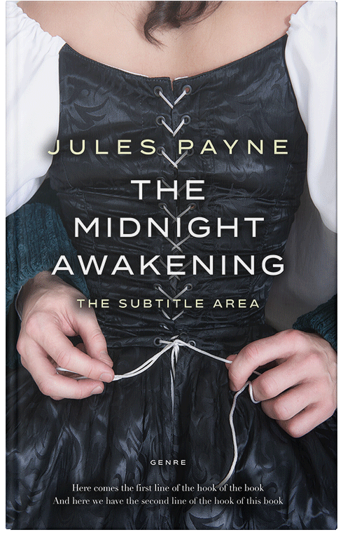 Front view of Premade Historical Book Cover - Wafer