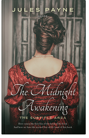 Premade Book Cover Taupe