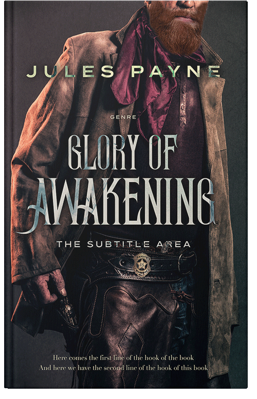 Front view of Premade Action & Adventure Book Cover - Baltic Sea