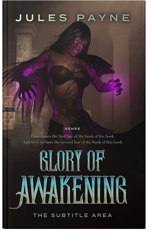 Front view of Premade Fantasy Book Cover - Gondola