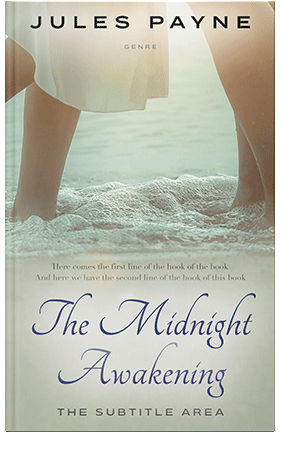 Pre Made Book Cover Foggy Gray