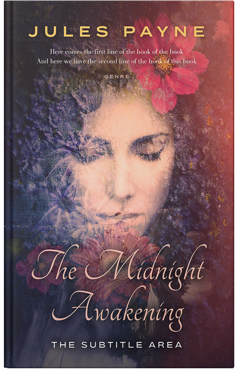 Front view of Premade Fantasy Book Cover - Thunder