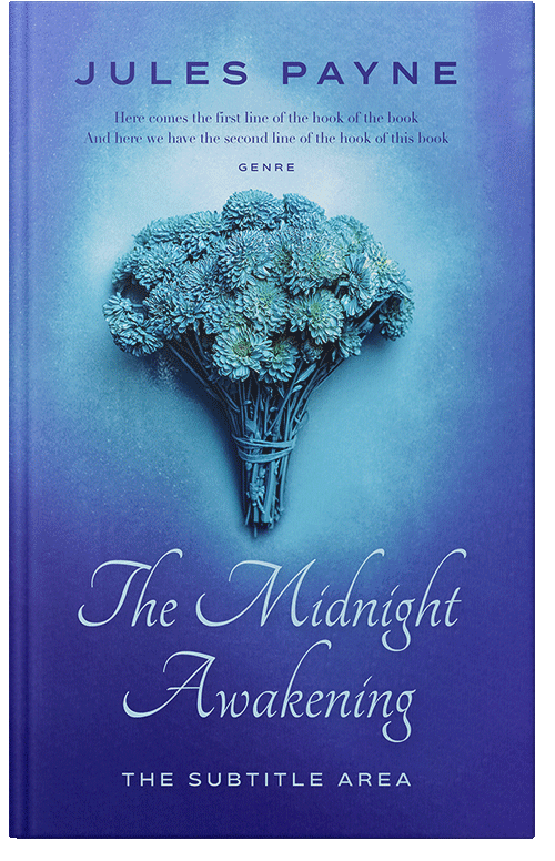 Front view of Premade Nature Book Cover - Danube