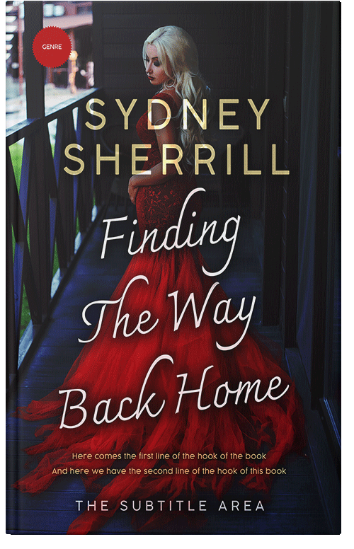 Front view of Premade Fantasy Book Cover - Gondola