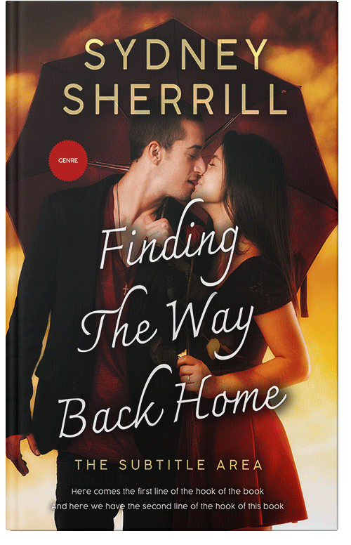 Front view of Premade Romance Book Cover - Whiskey