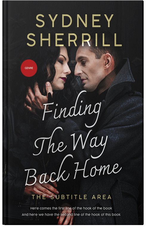 Front view of Premade Romance Book Cover - Woodsmoke