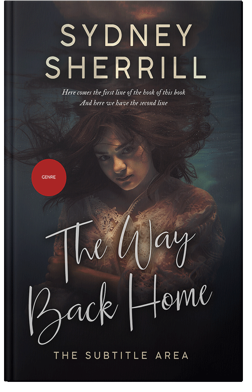 Front view of Premade Surreal Book Cover - Thunder