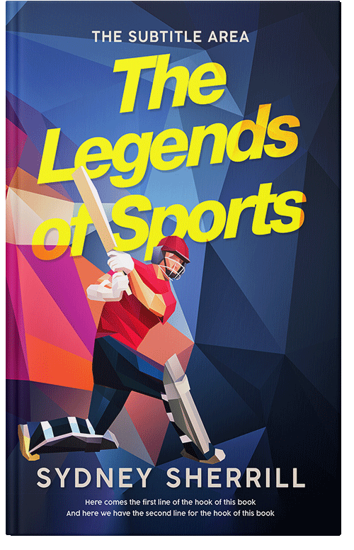 Front view of Premade Sports & Fitness Book Cover - Porsche