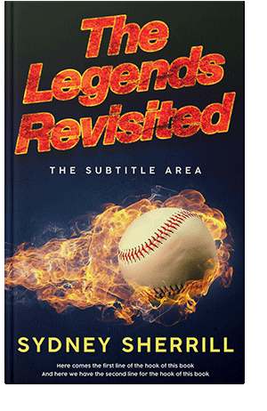 Pre Made Book Cover Ebony