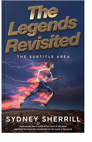 Pre Made Book Cover Cloud Burst