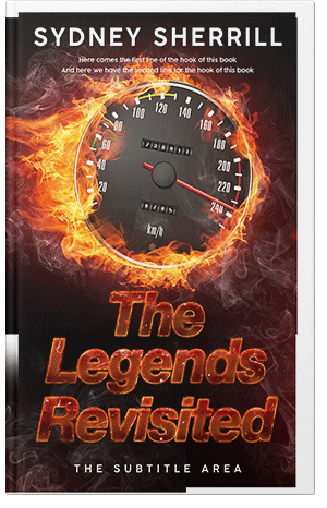 Premade Book Cover Burnt Sienna