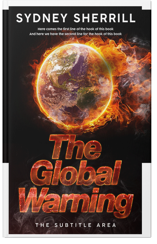 Front view of Premade Science Fiction Book Cover - Coffee Bean