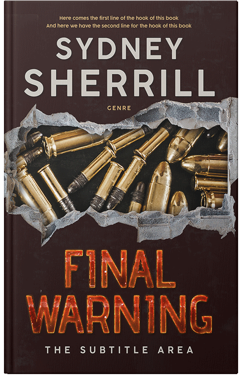 Front view of Premade Mystery & Thriller & Suspense Book Cover - Old Rose