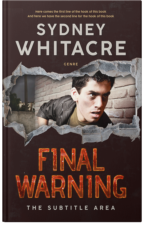 Front view of Premade Mystery & Thriller & Suspense Book Cover - Eunry