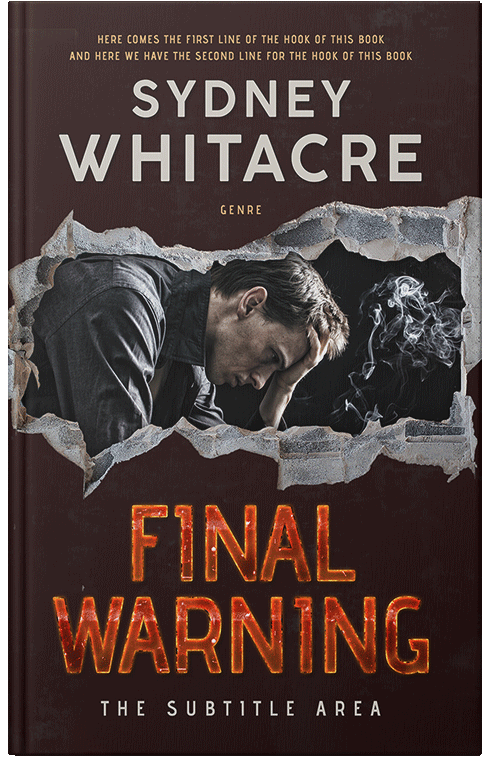 Front view of Premade Mystery & Thriller & Suspense Book Cover - Brandy Rose