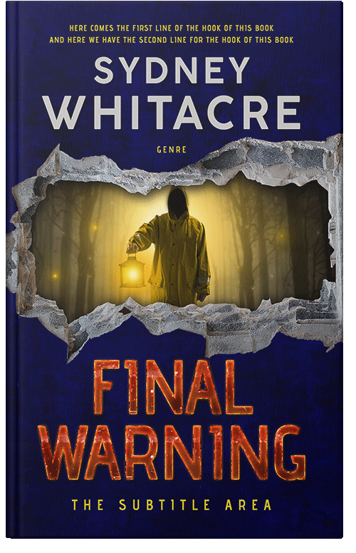 Front view of Premade Mystery & Thriller & Suspense Book Cover - Twine