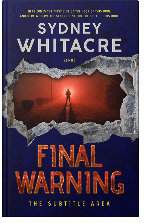 Front view of Premade Mystery & Thriller & Suspense Book Cover - Santa Fe