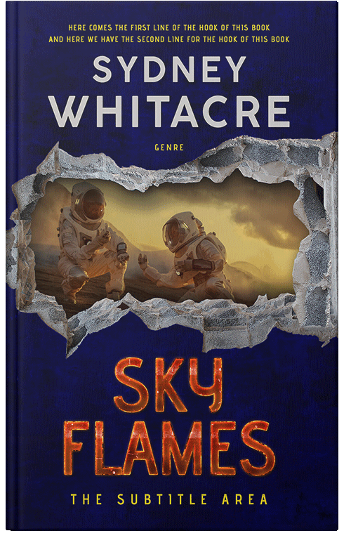 Front view of Premade Science Fiction Book Cover - Haiti