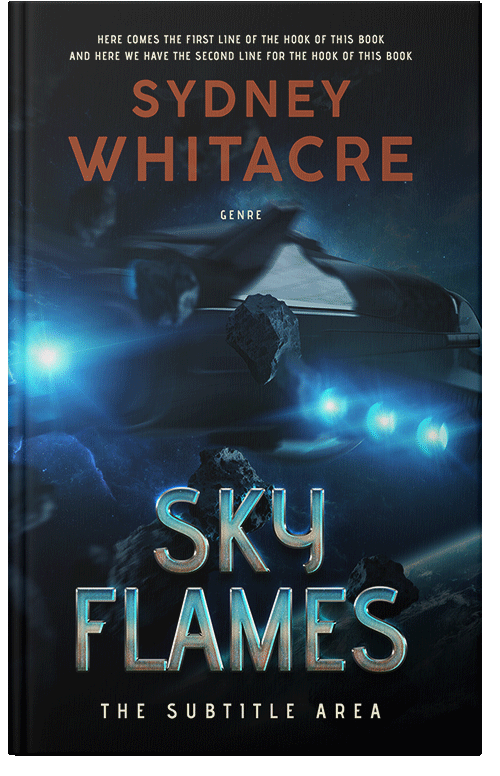 Front view of Premade Science Fiction Book Cover - Firefly