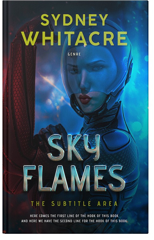 Front view of Premade Science Fiction Book Cover - Vulcan