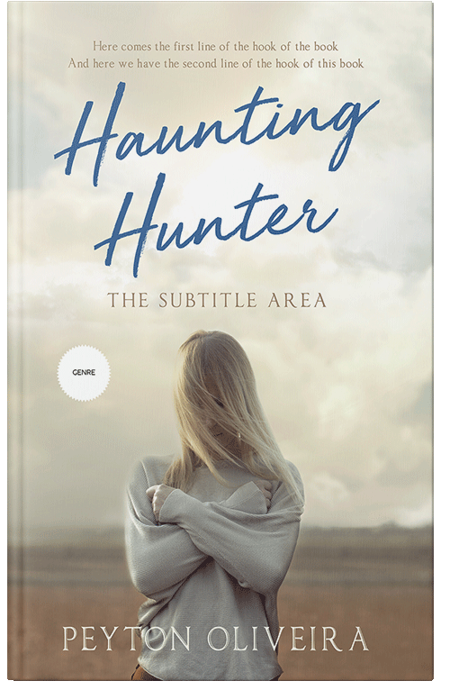 Front view of Premade Teen & Young Adult Book Cover - Satin Linen