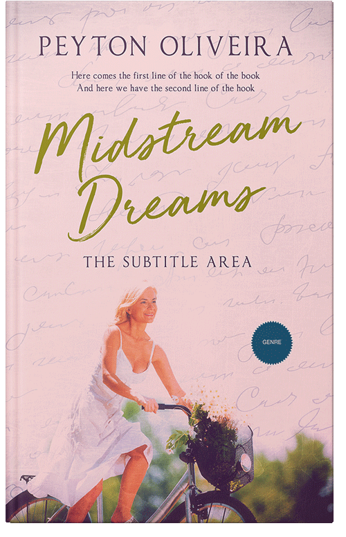 Front view of Premade Romance Book Cover - We Peep