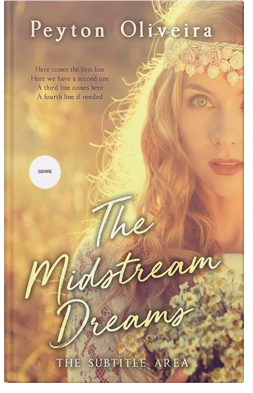 Front view of Premade Romance Book Cover - Twine