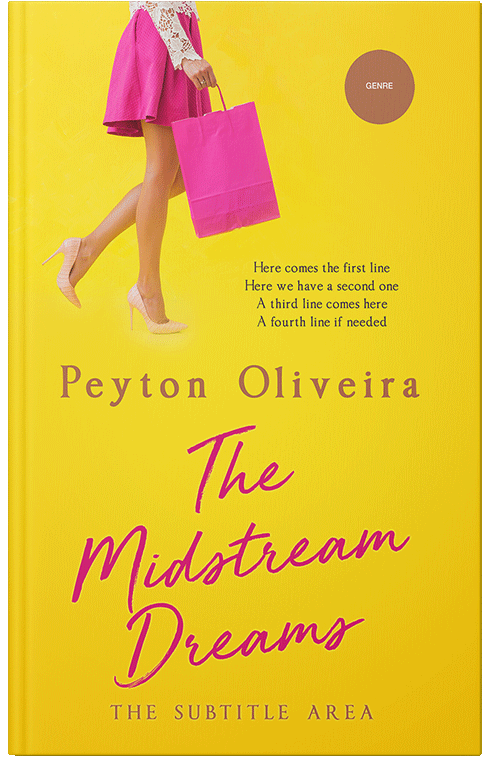 Front view of Premade Business Book Cover - Candlelight