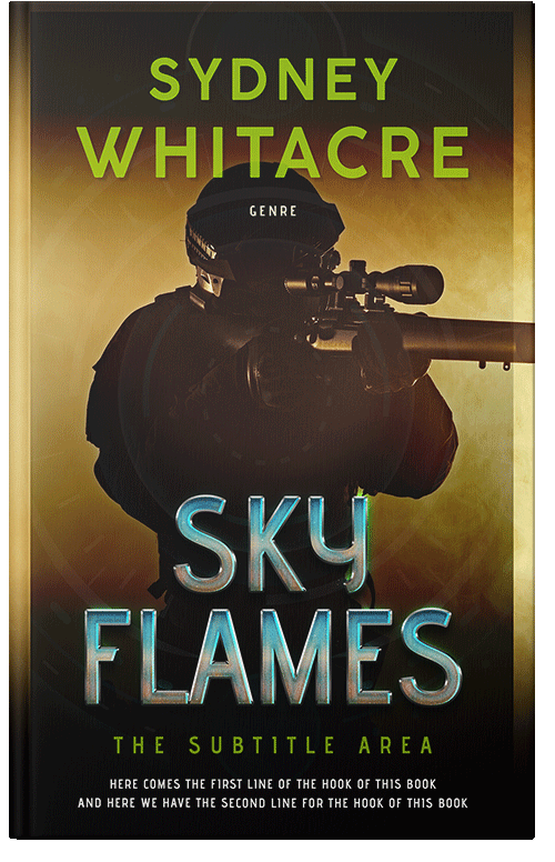 Front view of Premade Mystery & Thriller & Suspense Book Cover - Husk