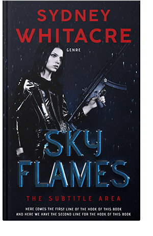 Pre Made Book Cover Ebony