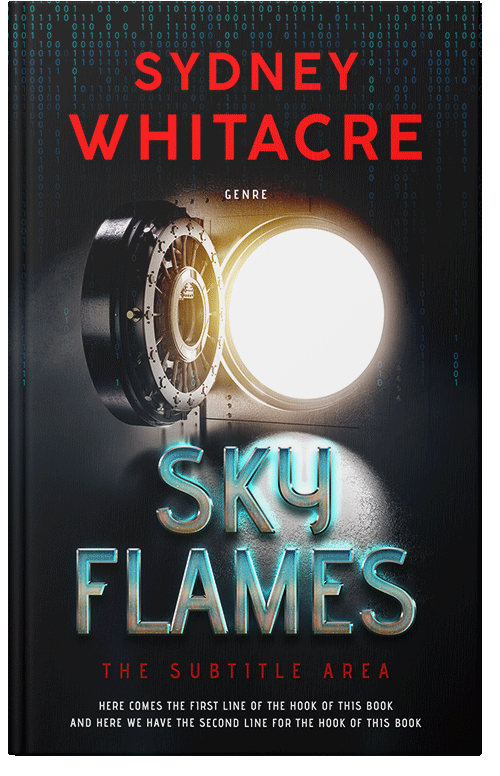 Front view of Premade Mystery & Thriller & Suspense Book Cover - Old Rose