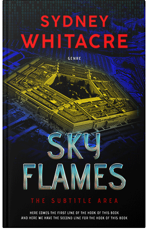 Premade Book Cover Copper