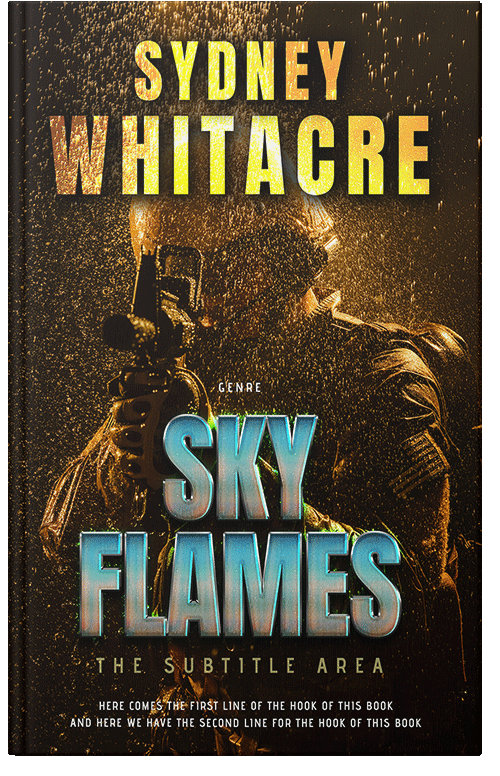 Front view of Premade Mystery & Thriller & Suspense Book Cover - Tacha