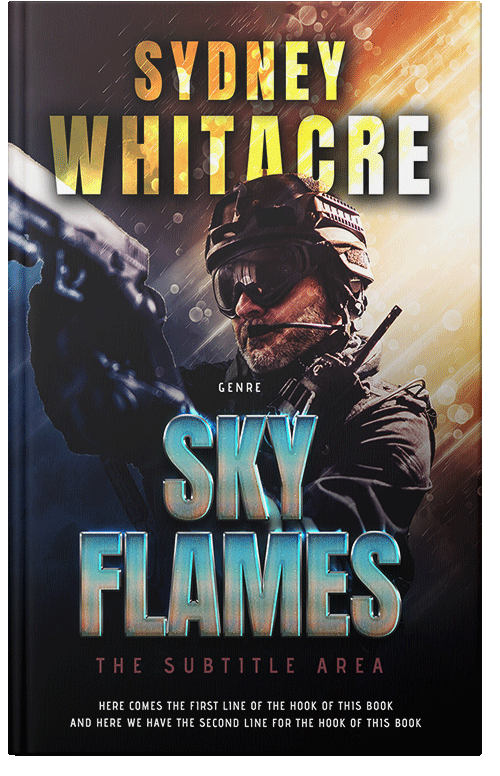 Front view of Premade Mystery & Thriller & Suspense Book Cover - Straw