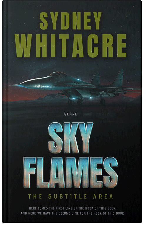 Front view of Premade Travel Book Cover - Bunker