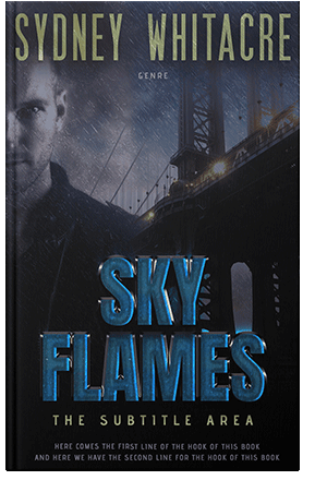 Pre Made Book Cover Cinder