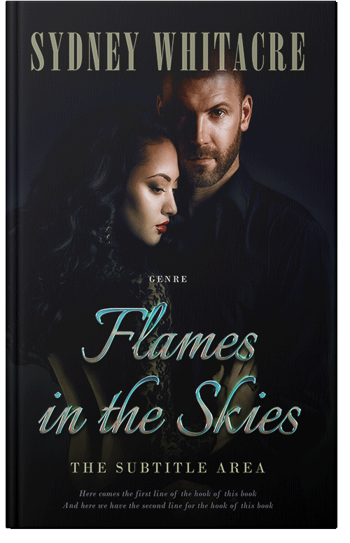 Front view of Premade Romance Book Cover - Woodsmoke