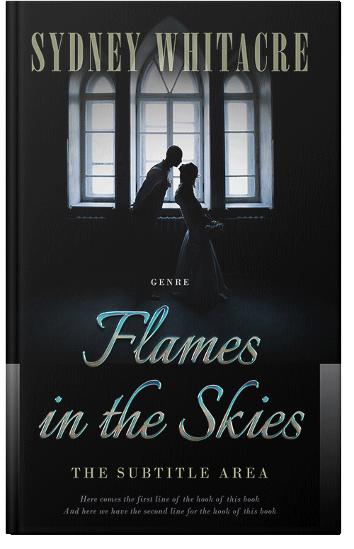 Front view of Premade Romance Book Cover - Edward