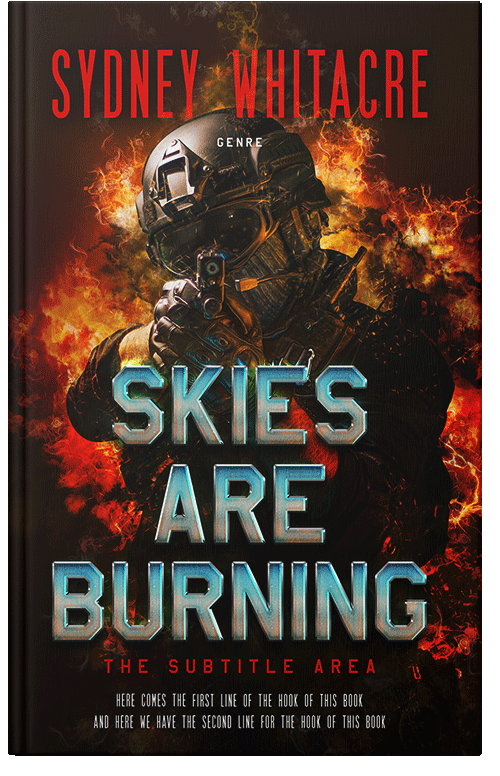 Front view of Premade Historical Book Cover - Fuzzy Wuzzy Brown